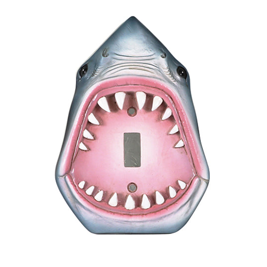 Open mouth shark light switch cover