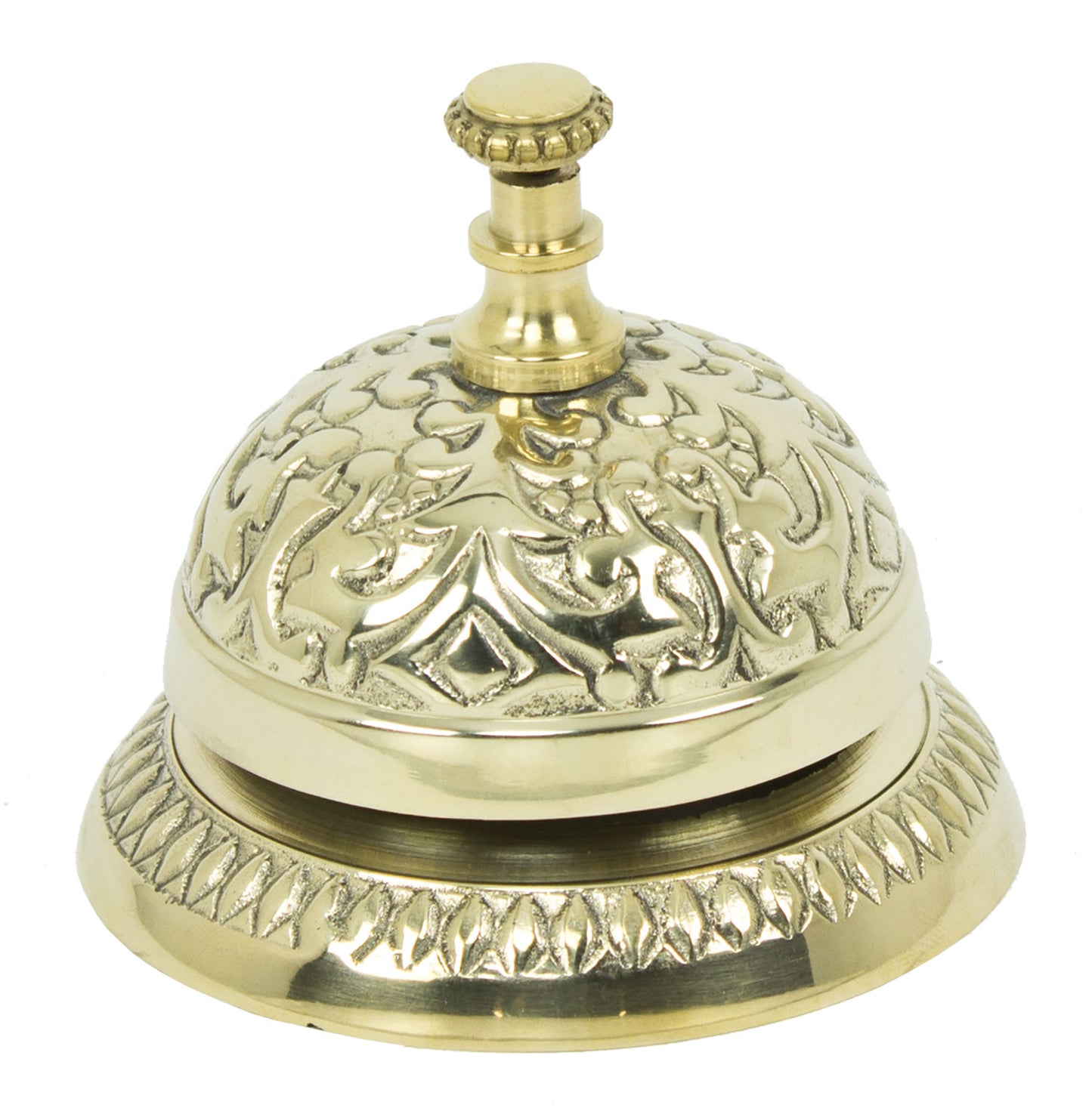 Brass victorian style front desk bell
