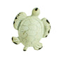 Distressed white sea turtle drawer knob
