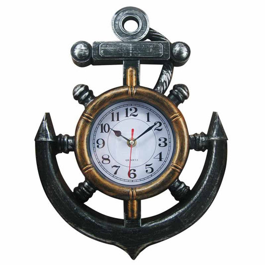 Anchor with clock in the center